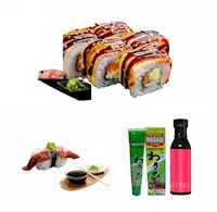 Pack Unagi Picante 2u Wasabi y Salsa de Anguila